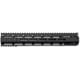 BCM RAIDERM13556BLK RAIDER-M13 Rail Black Anodized 13.00" M-LOK Free-Floating Style Made of Aluminum for AR-Platform