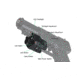 Beamshot Green Laser Sight , CR2, Green, Black, 157-94021G