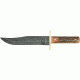 Bear &amp; Son Damascus Bowie Fixed Blade Knife, damascus Steel bowie Blade, Genuine India Stag Bone Handle BC501D