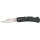 Bear &amp; Son Executive Lockback Fold Knife, SS clip Blade, Lightweight black Zytel Handle BC726