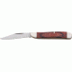 Bear &amp; Son Peanut RoseWood Fold Knife, SS clip Blade, RoseWood Handle BC219R