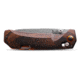 Benchmade 15062 Grizzly Creek Folding Knives, 3.49 in, CPM-S30V Steel, Hunting, Brown Handle, 15062