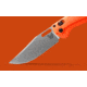 Benchmade 15535 Taggedout Folding Knife, 3.5in, CPM-154 58-61 HRC, Reversible Tip-Up, Orange, 15535