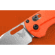 Benchmade 15535 Taggedout Folding Knife, 3.5in, CPM-154 58-61 HRC, Reversible Tip-Up, Orange, 15535