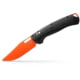 Benchmade Taggedout Folding Knife, 3.5 in, CPM MagnaCut Stainless Steel, Clip Point Blade, Hunting, Carbon Fiber, Black Handle 15535OR-01