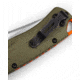 Benchmade 15536 Taggedout Folding Knives, 3.5 in, CPM-S45VN Steel, Hunting, OD Green Handle, 15536