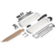 Benchmade Shootout Automatic Folding Knife, 3.51in, CPM-CruWear, Tanto Blade, Cool Gray Handle, 5370FE-02
