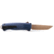 Benchmade Shootout Automatic Folding Knife, 3.51in, CPM-CruWear, Tanto Blade, Crater Blue Handle, 5370FE-01