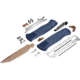 Benchmade Shootout Automatic Folding Knife, 3.51in, CPM-CruWear, Tanto Blade, Crater Blue Handle, 5370FE-01