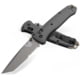 Benchmade Bailout Folding Knife, 3.38in, CPM-M4 Steel, Serrated Tanto Blade, 6061 T6 Aluminum, Black Handle, 537SGY-03