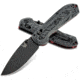 Benchmade 565BK-02 Mini Freek Folding Knives, 3 in, CPM-M4 Steel, Every Day, Black/Gray/Red Handle, 565BK-02