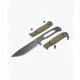 Benchmade Anonimus Fixed Blade Knife, 5in, CPM-Cru-Wear Tool Steel, Drop Point Blade, G10, OD Green Handle, 539GY