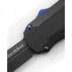 Benchmade Autocrat Automatic Folding Knife, 3.71in, Double Edge Blade, Black Handle, 3400BK