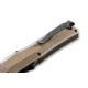 Benchmade Autocrat Automatic Folding Knife, 3.71in, Double Edge Blade, Coyote Brown Handle, 3400BK-2