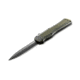 Benchmade Autocrat Automatic Folding Knife, 3.71in, Double Edge Blade, Olive Drab Handle, 3400BK-1