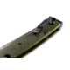 Benchmade Bailout Folding Knife, 3.38in, CPM-M4 Serrated Tanto Blade, Woodland Green Handle, 537SGY-1