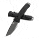 Benchmade Bailout Folding Knife, 3.38in, CPM-3V Non Serrated Tanto Blade, Gray/Black, 537GY