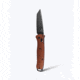 Benchmade Bailout Folding Knife, 3.38in, Plain, CPM-Magnacut Stainless Steel, Tanto, 6061-T6 Aluminum, Burnt Copper, 537BK-07