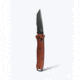 Benchmade Bailout Folding Knife, 3.38in, Serrated, CPM-Magnacut Stainless Steel, Tanto, 6061-T6 Aluminum, Burnt Copper, 537SBK-07