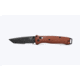 Benchmade Bailout Folding Knife, 3.38in, Serrated, CPM-Magnacut Stainless Steel, Tanto, 6061-T6 Aluminum, Burnt Copper, 537SBK-07