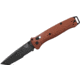 Benchmade Bailout Folding Knife, 3.38in, Serrated, CPM-Magnacut Stainless Steel, Tanto, 6061-T6 Aluminum, Burnt Copper, 537SBK-07