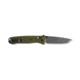 Benchmade Bailout Folding Knife, 3.38in, CPM-M4 Non Serrated Tanto Blade, Woodland Green anodized 6061-T6 aluminum handle, 537GY-1