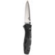 Benchmade Barrage Osborne Knife, Plain Edge Blade &amp; Black Handle 580
