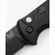 Benchmade CLA Auto Automatic Folding Knife, 3.4in, Drop-Point Blade, Black Handle, Black Blade, 4300BK