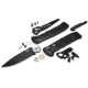 Benchmade CLA Auto Automatic Folding Knife, 3.4in, Drop-Point Blade, Black Handle, Black Blade, 4300BK