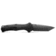 Benchmade Claymore Automatic Folding Knife, 3.6in, CPM-D2, Tanto, Grivory Black, 9071BK