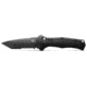 Benchmade Claymore Automatic Folding Knife, 3.6in, CPM-D2, Tanto, Grivory Black, 9071SBK