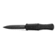 Benchmade Claymore OTF Dagger Automatic Folding Knife, 3.89in, CPM-D2 Steel, Dagger Blade, Grivory Black,  3370GY