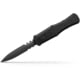 Benchmade Claymore OTF Dagger Automatic Folding Knife, 3.89in, CPM-D2 Steel, Dagger Blade, Serrated, Grivory Black, 3370SGY