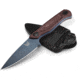 Benchmade Dacian Fixed Blade Knife, 3.54in, Magnacut Stainless Steel, Spear-Point, Micarta, Brown Canvas, Black Sheath, 203BT-03