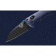 Benchmade Full Immunity Folding Knife, 2.5in, CPM-M4 Cobalt Black Cerakote, Wharncliffe Blade, Crater Blue Aluminum Handle, 290BK