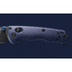 Benchmade Full Immunity Folding Knife, 2.5in, CPM-M4 Cobalt Black Cerakote, Wharncliffe Blade, Crater Blue Aluminum Handle, 290BK