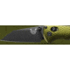 Benchmade Full Immunity Folding Knife, Axis, Stud, 2.5in, CPM-M4, Wharncliffe Blade, Woodland Green Aluminum Handle, 290BK-2