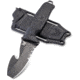 Benchmade H2O Fixed Blade Knife, Serrated Black Blade, 112SBK-BLK