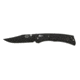 Harley Davidson 13150-1 Mini Hardtail Knife w/ Plain Edge BK1 Steel Blade &amp; Black Handle 13150BK-1