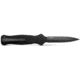 Benchmade Infidel Automatic Folding Knife, 3.91in, CPM-D2 Steel, Double-Edged Dagger, Black, 3300BK