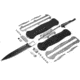 Benchmade Infidel Automatic Folding Knife, 3.91in, CPM-D2 Steel, Double-Edged Dagger, Black, 3300BK