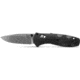 Benchmade Mini-Barrage Folding Knife, Plain Edge, Satin Blade 585