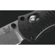 Benchmade Mini-Barrage Folding Knife, Plain Edge, Satin Blade 585