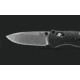 Benchmade Mini-Barrage Folding Knife, Plain Edge, Satin Blade 585