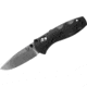 Benchmade Mini-Barrage Folding Knife, Plain Edge, Satin Blade 585