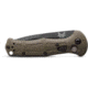 Benchmade Mini Claymore Automatic Folding Knife, 3in, 7.62cm, CPM-D2, Drop-point, Grivory Ranger Green, 9570BK-1