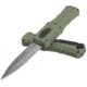 Benchmade Mini Claymore OTF Dagger Automatic Folding Knife, 3.02in, CPM-D2 Steel, Dagger Blade, Ranger Green, 3375GY-1