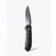 Benchmade Mini Freek Folding Knife, 3in, CPM-S90V Stainless Steel, Drop Point Blade, Carbon Fiber 3K Twill, Black Handle, 565-1