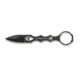 Benchmade Mini SOCP Fixed Blade Knife, 2.22in 440C Stainless Steel Spear Point Blade, Stainless Steel, Black Costed Handle, 177BK
