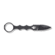Benchmade Mini SOCP Fixed Blade Knife, 2.22in 440C Stainless Steel Spear Point Blade, Stainless Steel, Black Costed Handle, 177BK